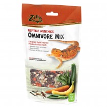 Zilla Reptile Munchies Omnivore 4 ounces 5.875" x 2.75" x 9.5"