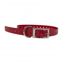 The Buzzard's Roost Replacement Collar Strap 3/4" Red 3/4" x 24"