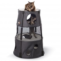 K&H Pet Products Kitty Tower Gray 22" x 22" x 30"